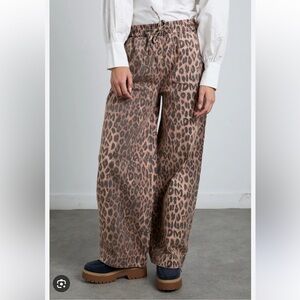 Damson Madder Leopard Baggy Pants